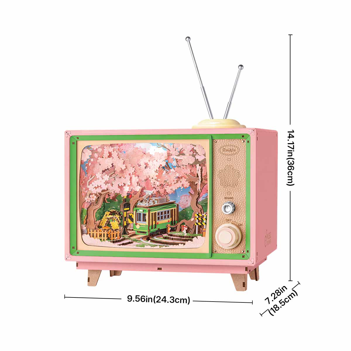 Rolife DIY Music Box- Sakura Dreamy Tour AMT02
