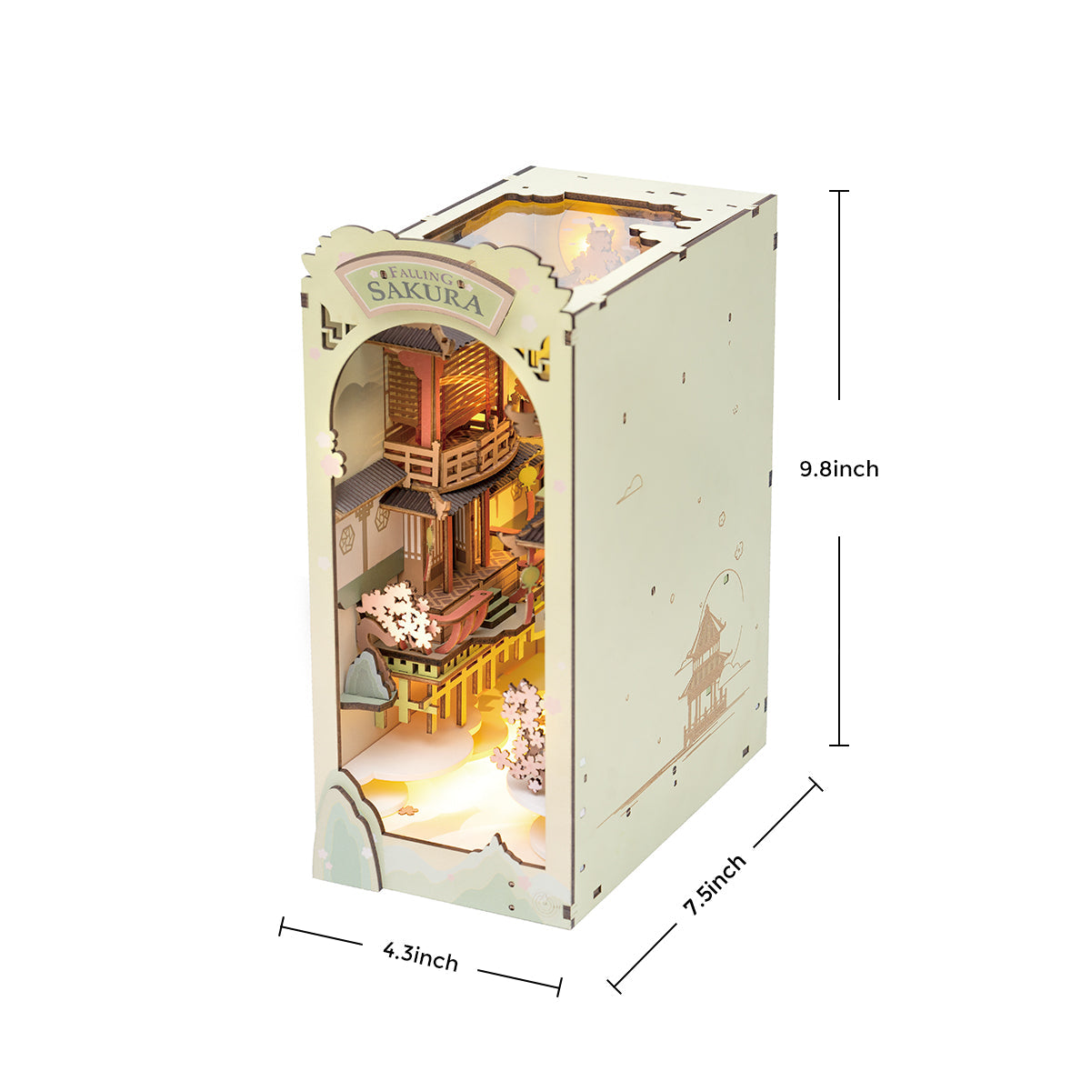 Rolife DIY Book Nook Kit - Falling Sakura TGB05