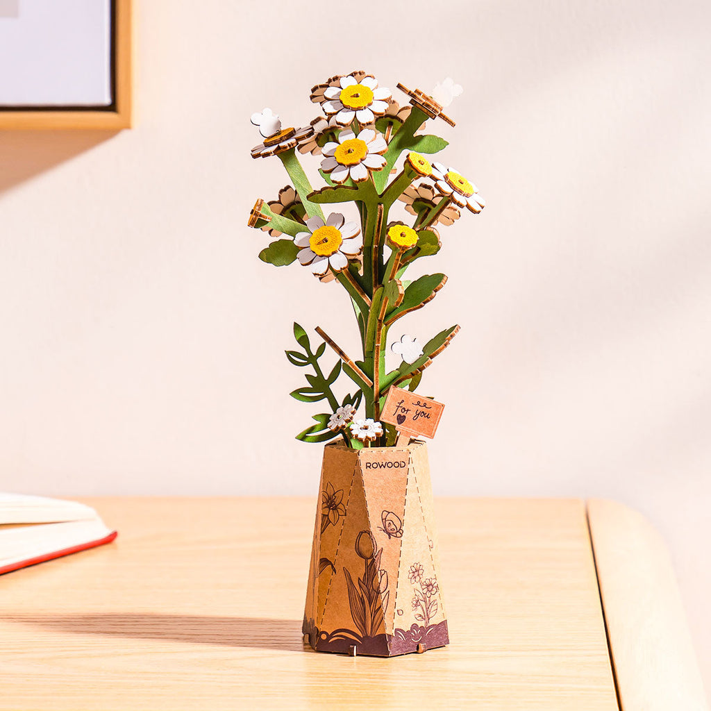 Rowood DIY Wooden Flower Chamomile TW061